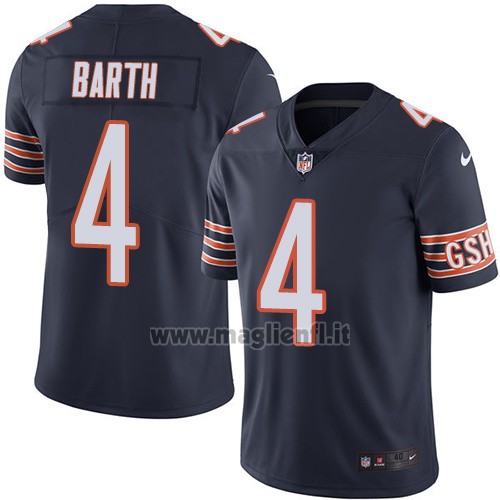 Maglia NFL Legend Chicago Bears Barth Profundo Blu